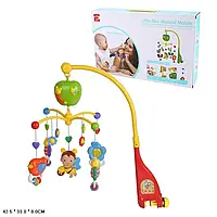 Мобіль для ліжечка музичний 6918 на батарейках