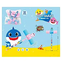 Іграшка-пищалка молоточок зі світлом для найменших 11-26A