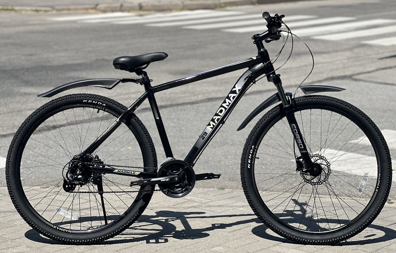 Велосипед гірський спортивний 29" Corso Madmax MX-29071 чорний на зріст 178-185 см, фото 1