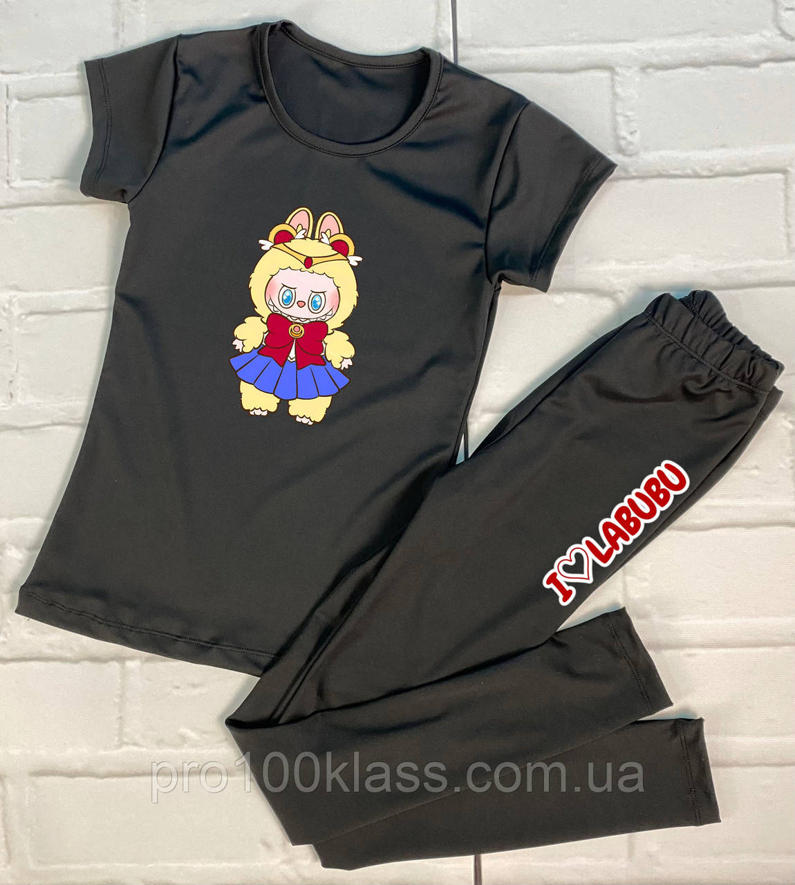 Комплект дитячий/підлітковий з Лабубу Labubu, мікродайвінг, фото 1