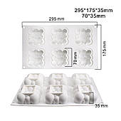 Силіконова Форма для евродесертов Хмара міні