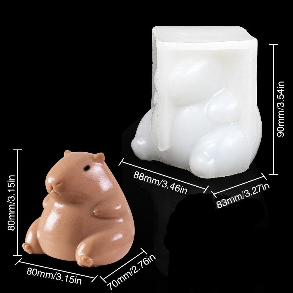 Силіконовий молд Капібара, фото 1