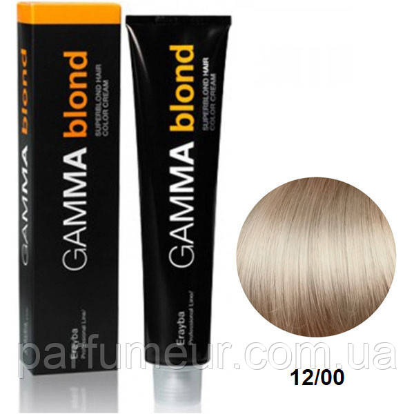 Erayba Gamma Blond Стійка крем-фарба для волосся 12/00 спеціальний блондин 100 мл, фото 1