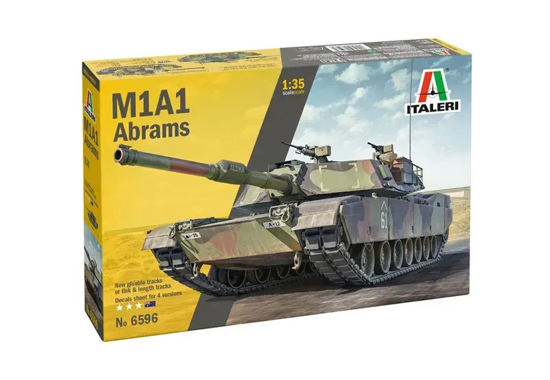 Модель танка 1/35 М1А1 Абрамс, фото 1