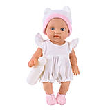 Пупсик вініловий 25 см з бутилочкою, фото 2