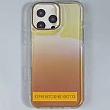 Прозорий чохол Glassbend для Samsung Galaxy A16 5G | TPU+PC Rainbow Pink, фото 2