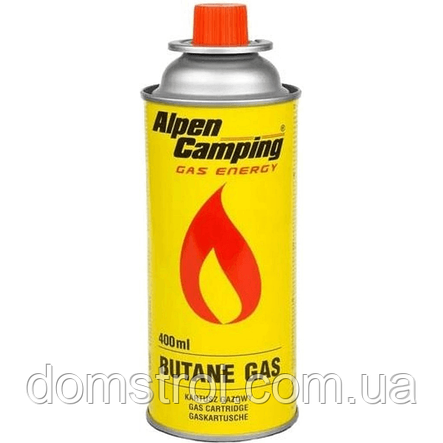 Балон для газових плит і пальників Asmaco/Alpen Camping (227 г), фото 2
