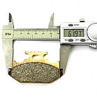 Гальмівні колодки задні квадроциклу Hisun Speed Gear 4000000 ATV EBC FA414TT, фото 5