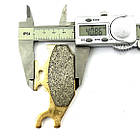 Гальмівні колодки задні квадроциклу Hisun Speed Gear 4000000 ATV EBC FA414TT, фото 4