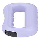 Масажер для тіла 2в1 Синій / Вібромасажер для тіла / Масажер фасціальних кілець / Електромасажер, фото 3