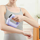 Масажер для тіла 2в1 Синій / Вібромасажер для тіла / Масажер фасціальних кілець / Електромасажер, фото 2