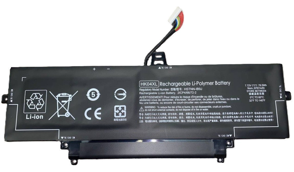 Батарея для ноутбука HP Elitebook X360 1030 G7 1030 G8 1040 G7 1040 G8 (HK04XL) 78.5Wh 7.72V #, фото 1