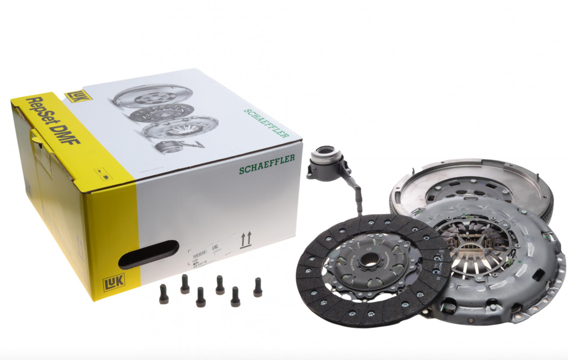 Комплект зчеплення з двомасовим маховиком LUK 600032100 VW T5 2.0TDI 4motion 09-15,100 / 103kw, CAAC,CCHA, фото 1