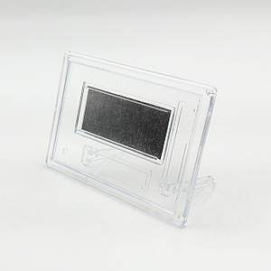 Акриловий магніт-фоторамка / З підставкою / Внутрішній діаметр: 5,8*8,8 см / Зовнішній діаметр: 10*7 см №8