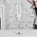 Великий скляний келих RESTEQ для шампанського та вина — 3 літри, висота 50 см, келих-декор у подарунок, фото 3