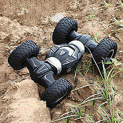 Трюкова машинка на радіокеруванні Twist Desert 4WD з повним приводом, позашляховик-перевертень для дітей та дорослих, акумуляторна