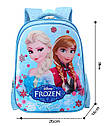 Рюкзак Холодне серце RESTEQ, шкільна сумка для дівчаток, рюкзак для школи, рюкзак Frozen 38x26x14 см, фото 2