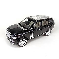 Модель автомобіля Range Rover. Металева машинка Рейндж Ровер у якої горять фари та звучить мотор 1:24