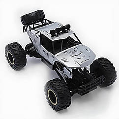 Радіокерована машинка з повним приводом і LED фарами — позашляховик 1:12 з підвіскою та радіусом керування 50 м, довжина 35 см