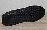 Чоловічі літні чорні туфлі від виробника модель ИШ25-Л81-1, фото 6