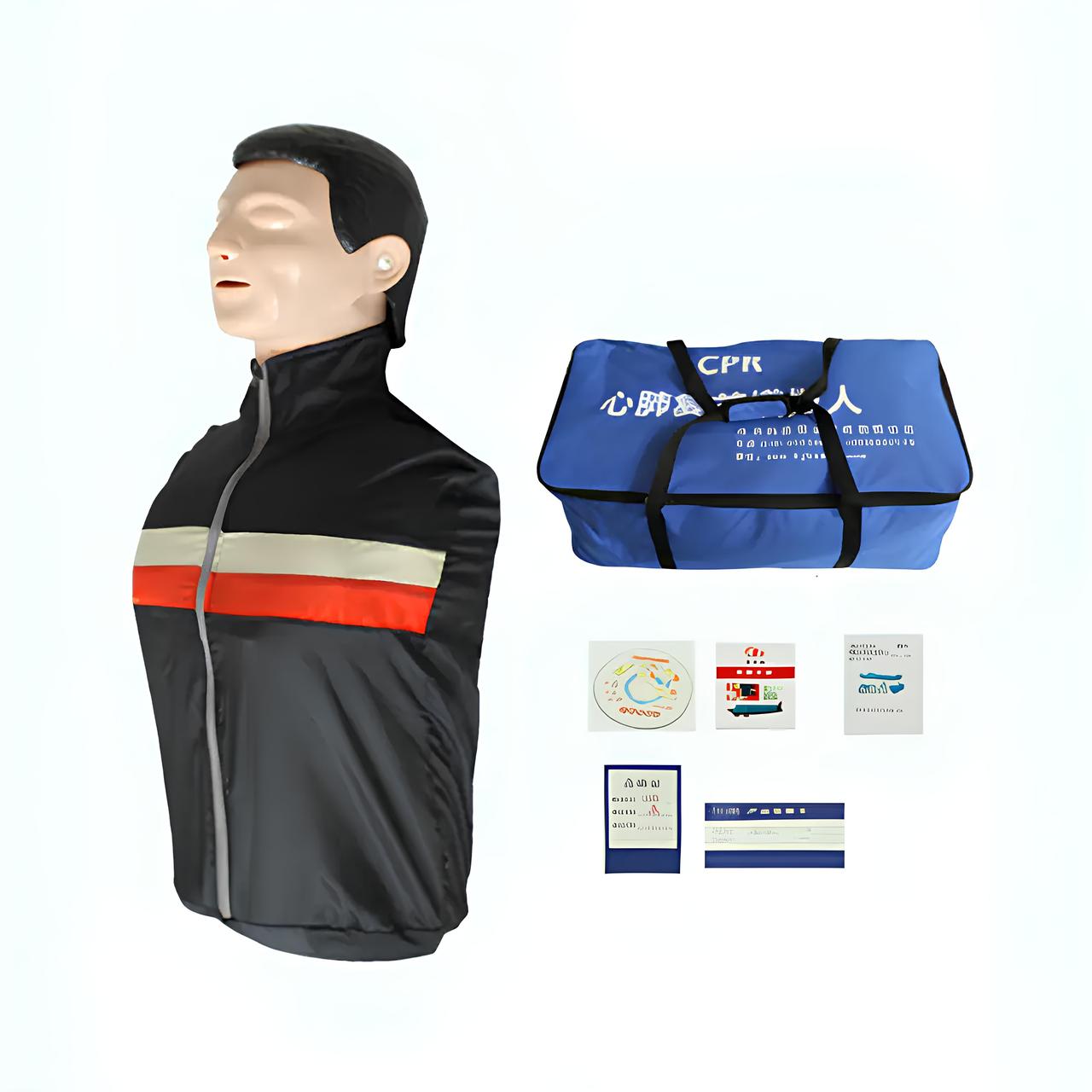 Манекен-симулятор для серцево-легеневої реанімації (СЛР) з голосовими підказками та зворотним зв’язком, фото 1