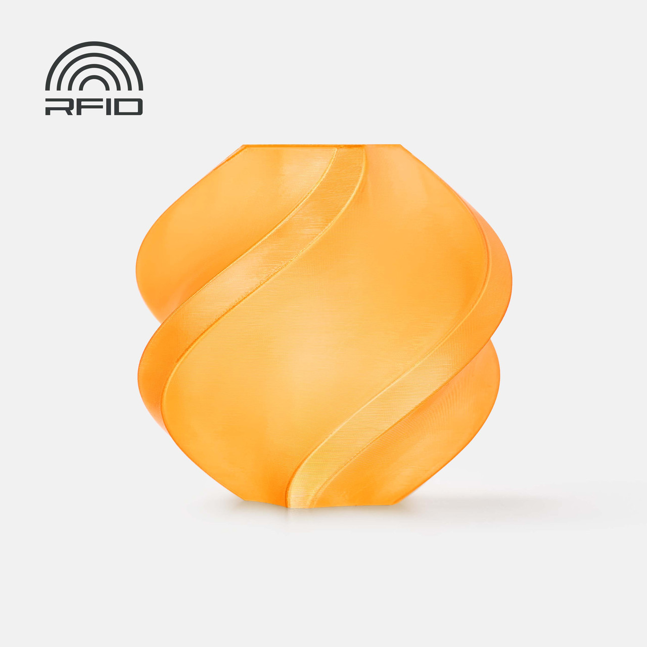 Пластик Bambu Lab PETG Translucent Orange (32300), без котушки, фото 1
