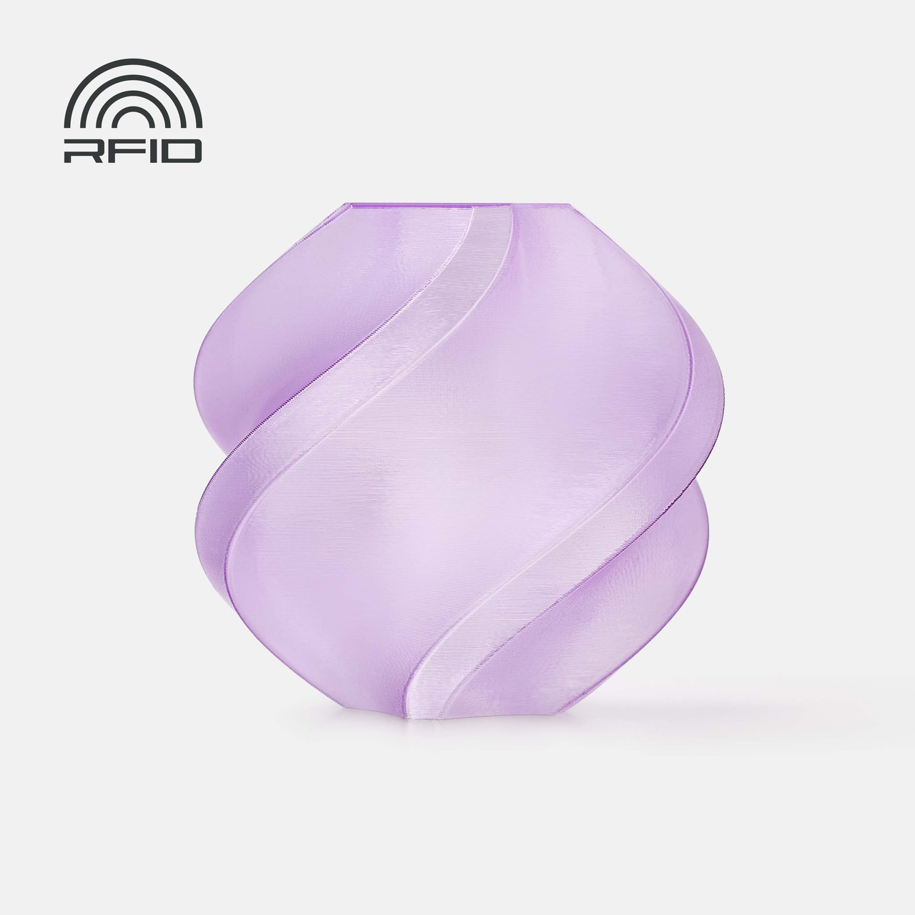 Пластик Bambu Lab PETG Translucent Purple (32700), без котушки, фото 1