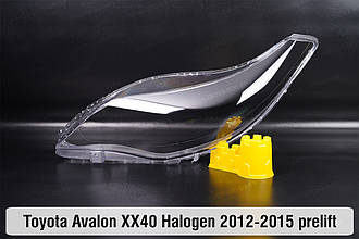 Скло фари Toyota Avalon XX40 Halogen (2012-2015) дорест ліве