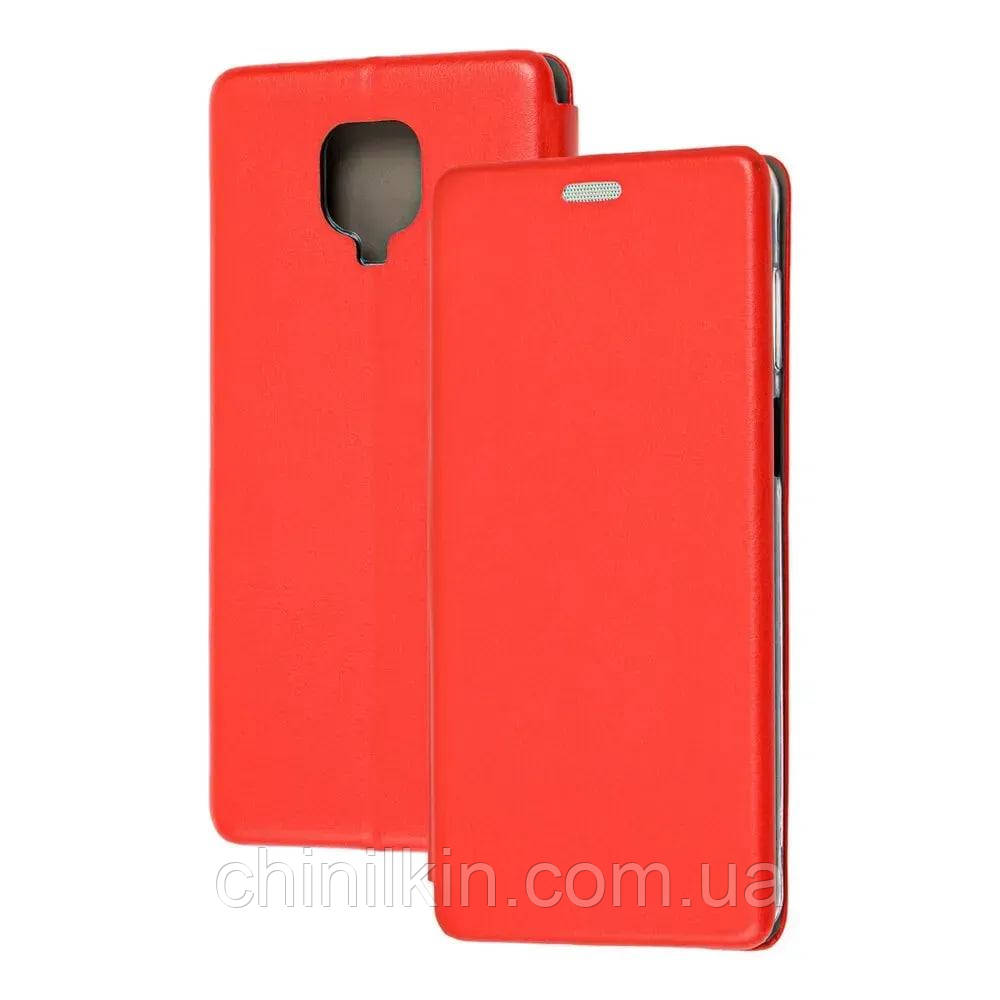 Чохол-книжка 360 для Xiaomi Redmi Note 9 Pro / Note 9s- червоний, фото 1