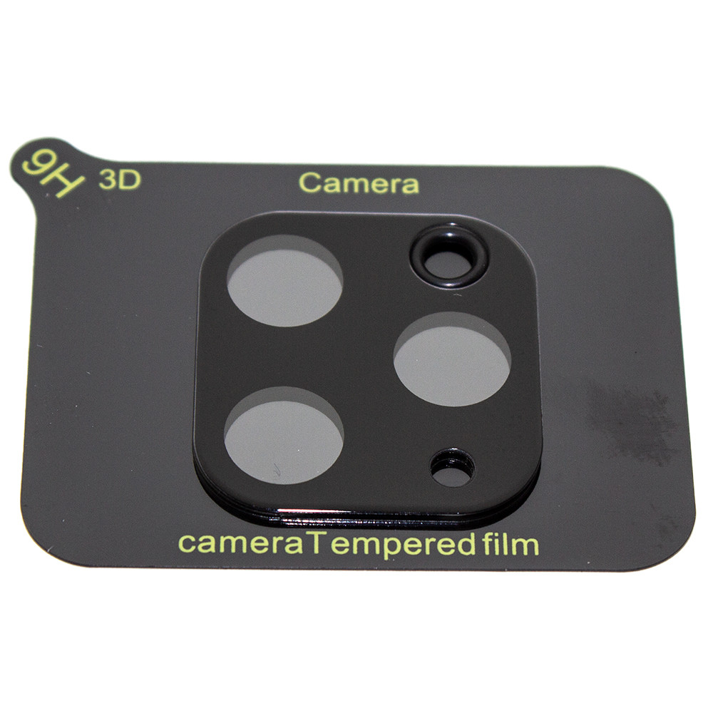 Захисне скло для камери 3D LENS SHIELD APPLE IPHONE 11 PRO MAX чорний