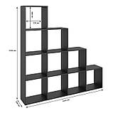 Стелаж М-ЗОН Джеко 1420 Сонома (MZN-031005), фото 7