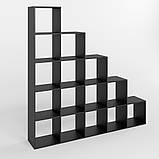 Стелаж М-ЗОН Джеко 1776 Антрацит (MZN-031009), фото 2