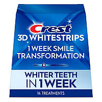 Відбілюючі смужки для зубів Crest 3D Whitestrips Glamorous White Teeth Whitening Kit 1 пара Level 8