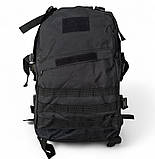 Чоловічий рюкзак чорного кольору великий (50402), фото 2