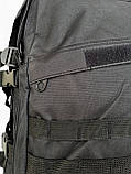 Чоловічий рюкзак чорного кольору великий (50402), фото 6