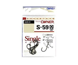 Гачки Owner S-59 51580 No10 10 шт./пач. 51580-10
