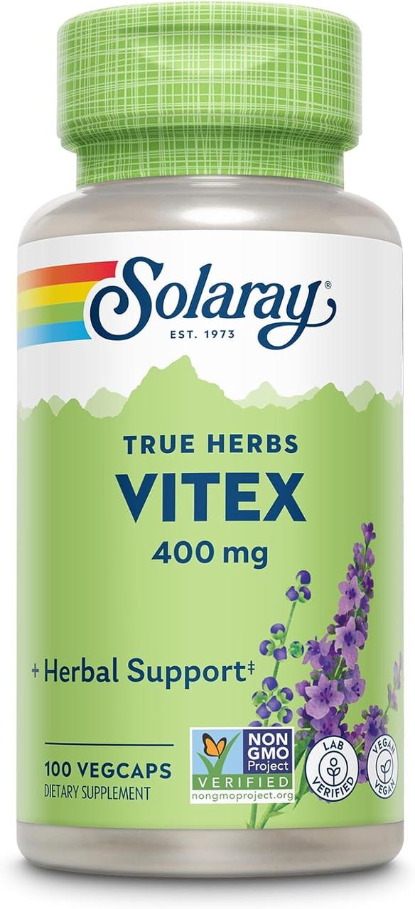 Вітекс Solaray Vitex 400 mg 100 капсул, фото 1