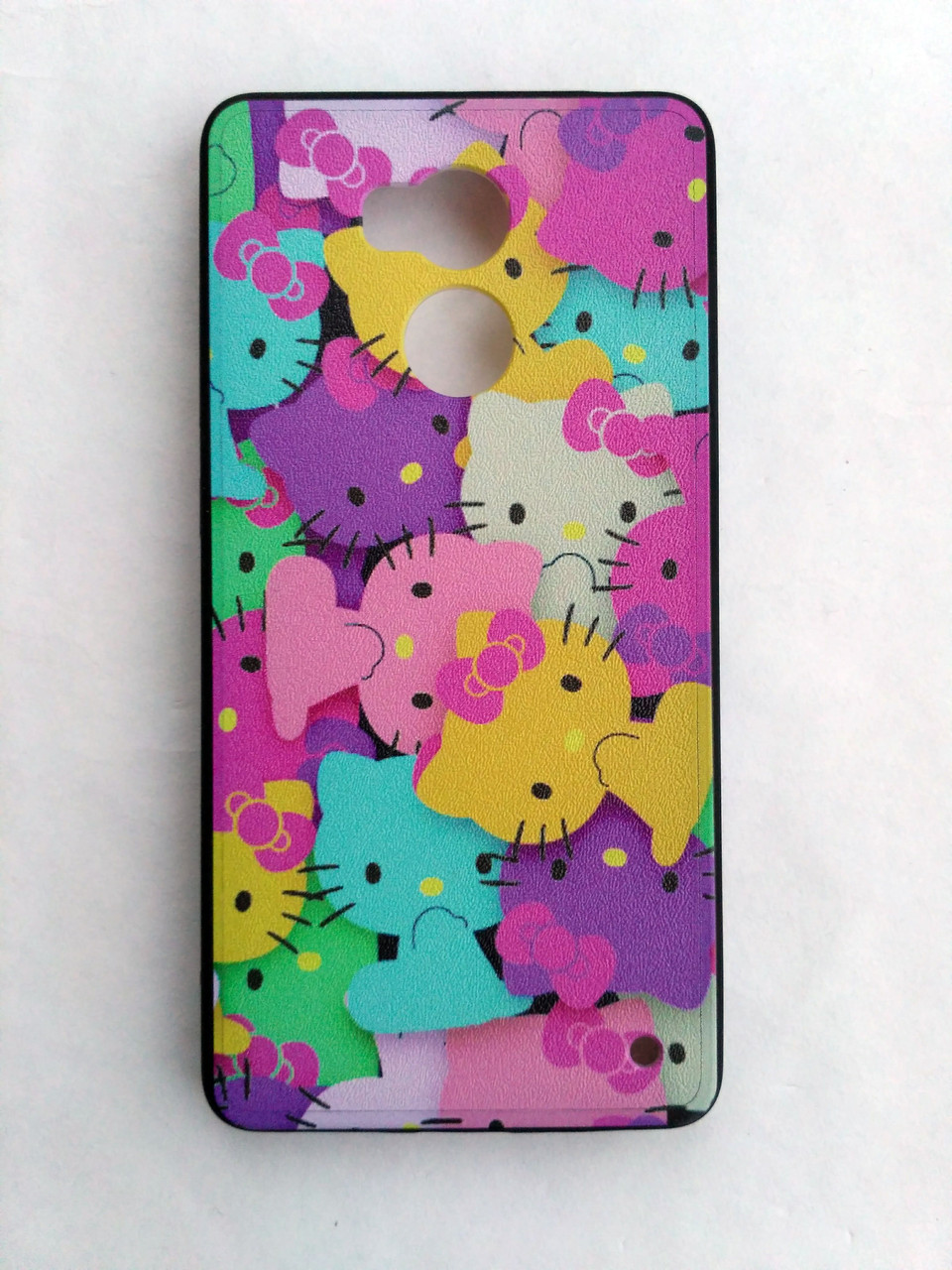 Силіконовий чохол для Xiaomi Redmi 4 Pro з малюнком Hello Kitty Чорний 1358P