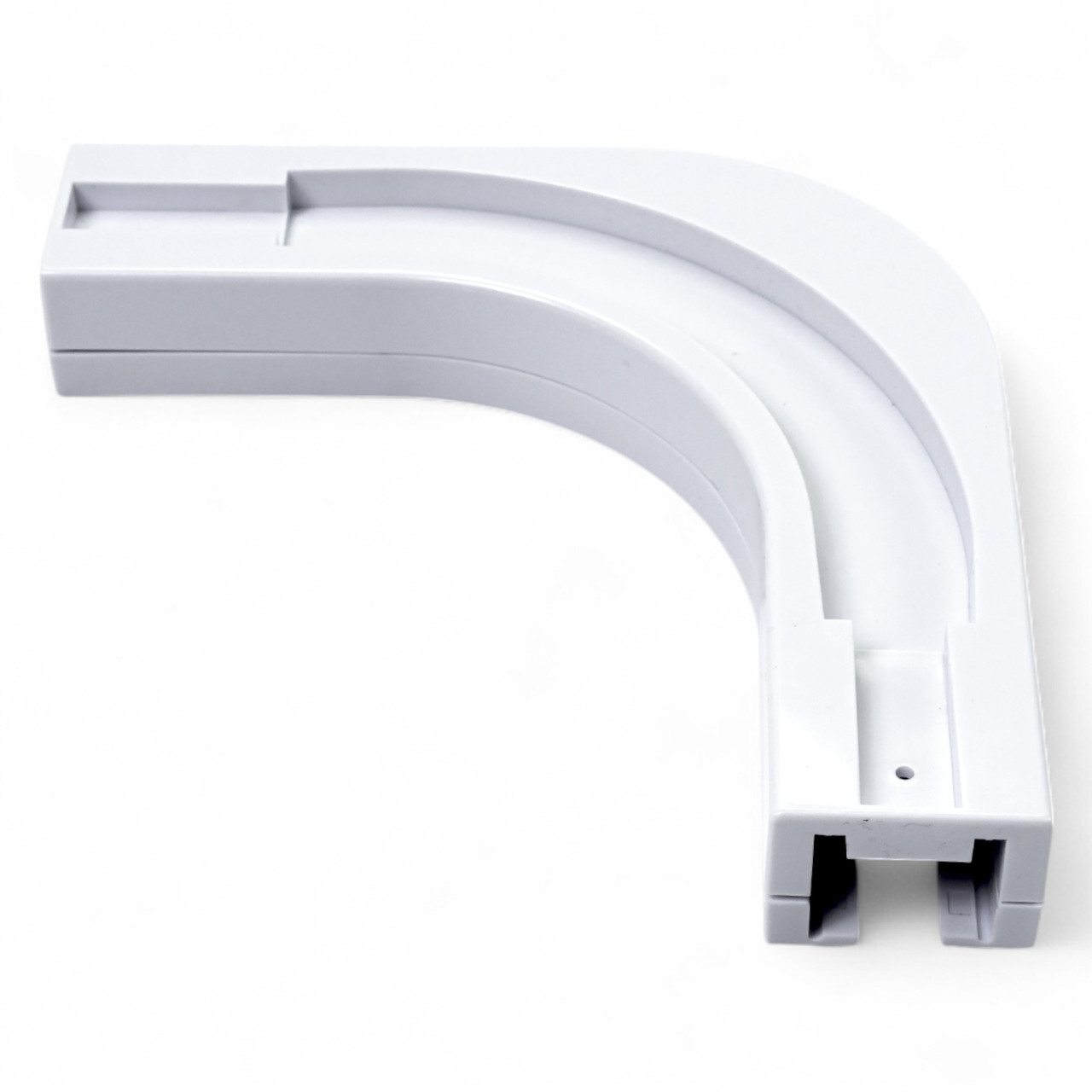 454128 Кутове з'єднання 90° для розумного карнизу для штор з ZigBee управлінням, Tervix Pro Line, фото 1