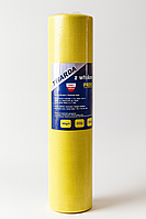 Фасадна сітка для штукатурки 165 г/м² Жовта Паяна Преміум Скловолокно 1×50 м (4×4 мм комірка)