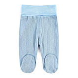 Комплект для немовлять 3 в 1 льолязу шапочка з вушками Blue, фото 5