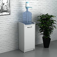 Тумба під кулер для води "Джерело" Білий (350x350x900) Дуб Сонома Гамма стиль