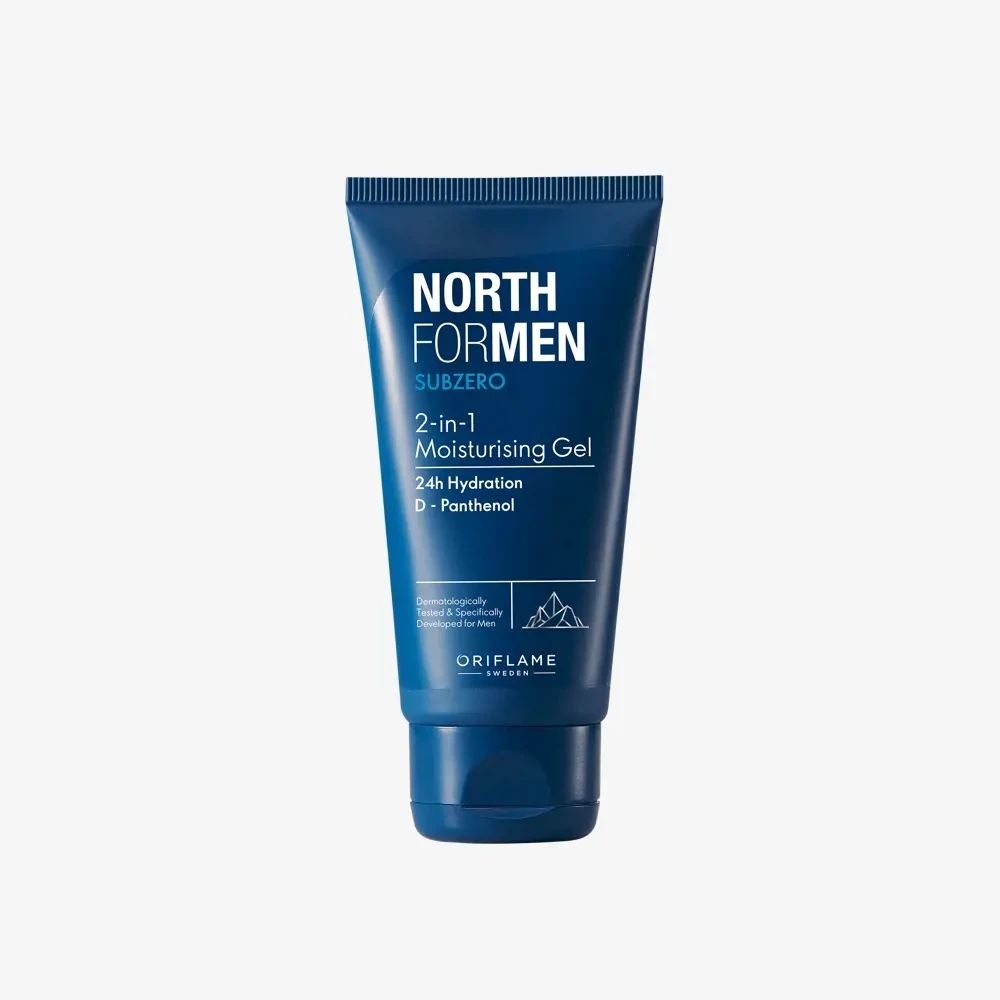 Зволожувальний охолодний гель після гоління North For Men Subzero Oriflame 50 мл, фото 1