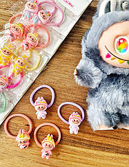 Резинки для волосся дитячі 10 пар/уп ЛАБУБУ