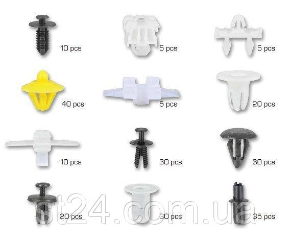 Набір кліпс 270 од. оббивки салону MERCEDES ASTA A-TC013, фото 1