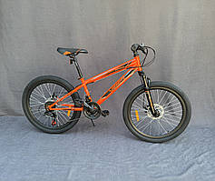Підлітковий гірський велосипед Viper Extreme 24" FR/D рама 13 помаранчевий