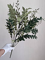 Декоративна гілка папороті . Папороть для декору (зелену, 50 см), фото 4