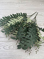 Декоративна гілка папороті . Папороть для декору (зелену, 50 см), фото 2