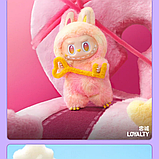 Лабубу Labubu Big into Energy series v3. Колекція V3. 17 Colour Daihe. Рожево-лимонний. Іграшка Лабубу., фото 2