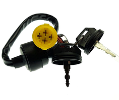 Замок запалювання Linhai 260 300 400     водонепроникний роз'єм    27457